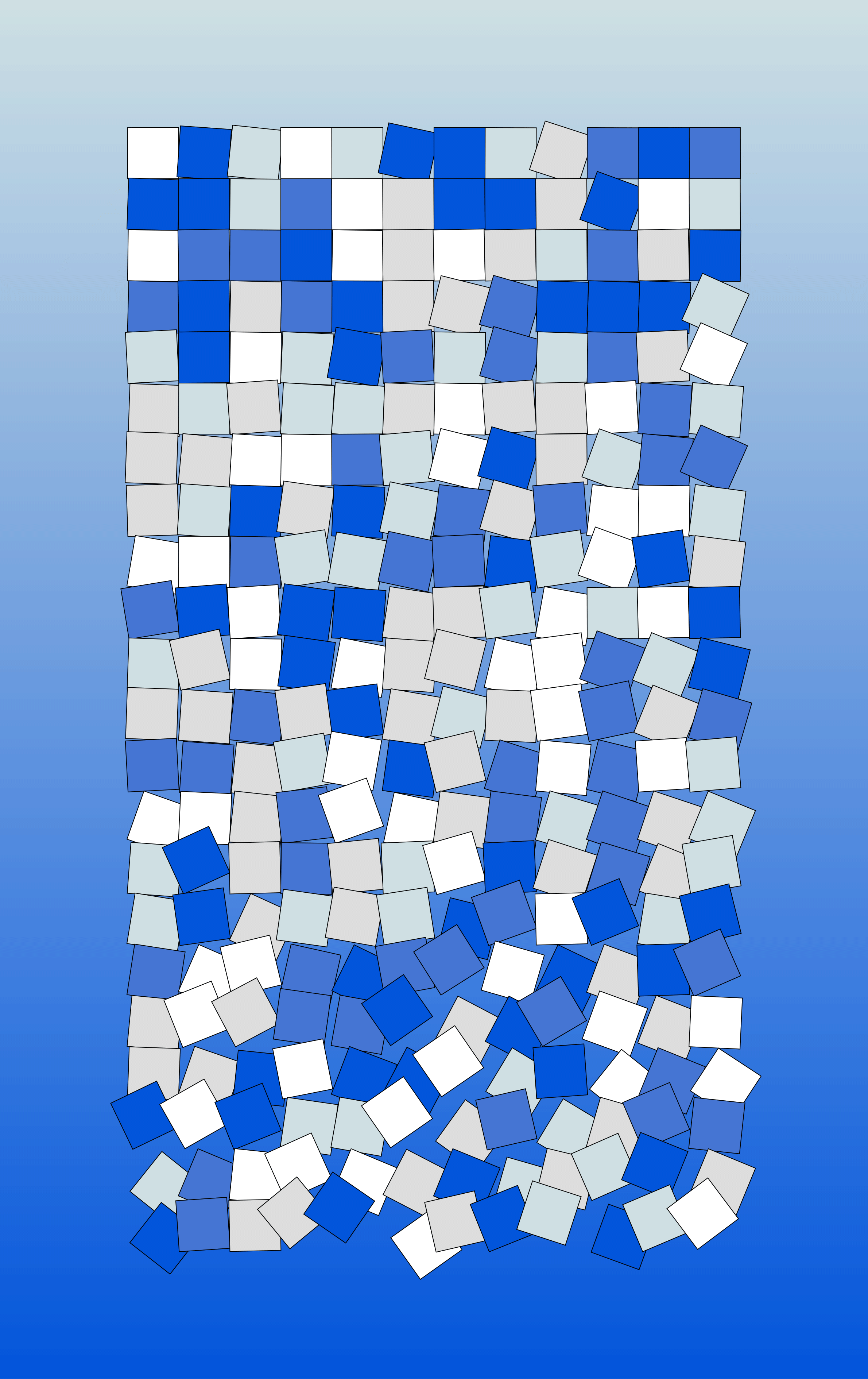 Gradient to ApeChain Blue.